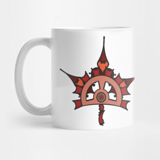 Steampunk Maple Leaf Mug